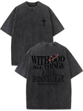 With God All Things Are Possible Essential Tee